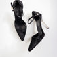 Vintage Gucci Velvet Heels Fall 1997 - 36