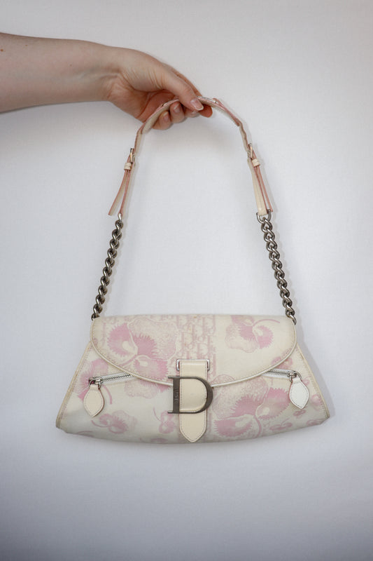 Vintage Dior Cherry Blossom Shoulder Bag