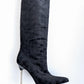 Vintage Gucci Velvet Boots Tom Ford Fall 1997 - 36.5