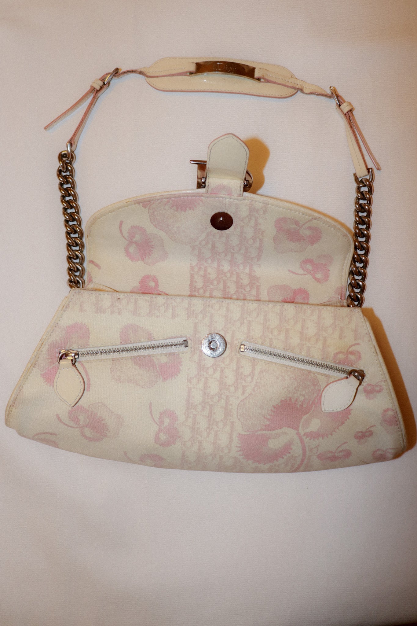 Vintage Dior Cherry Blossom Shoulder Bag