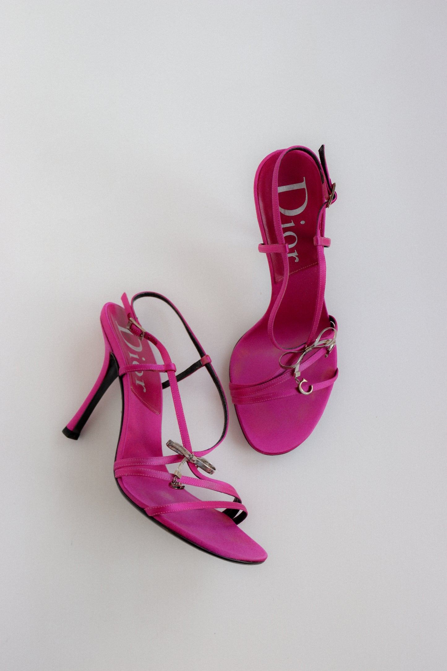 Vintage Dior Bow CD Heels 36.5