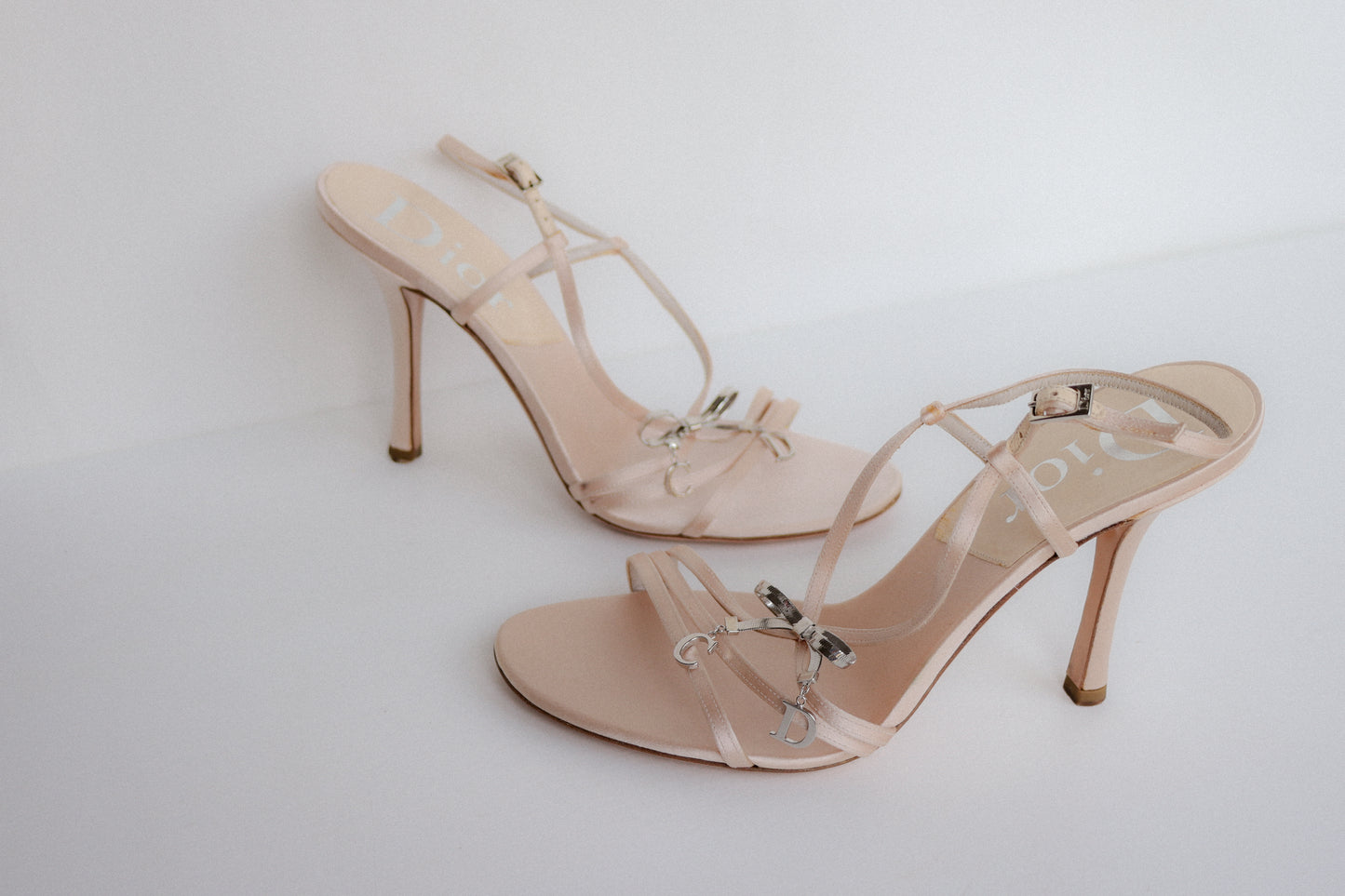 Vintage Dior Bow CD Heels 38