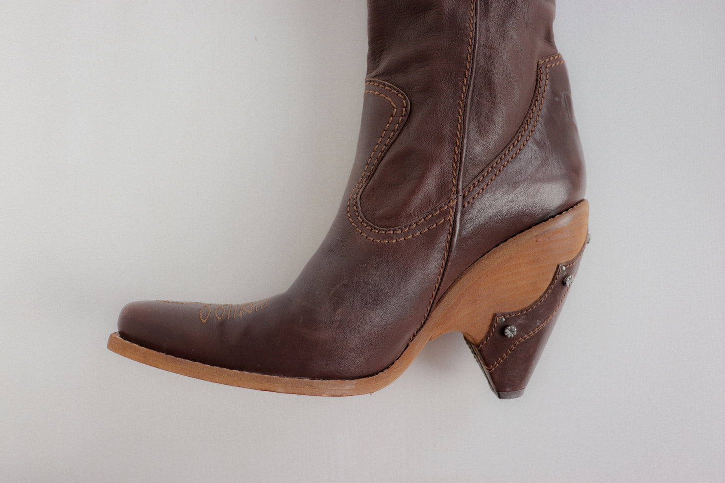 Vintage Dior Western Boots 39