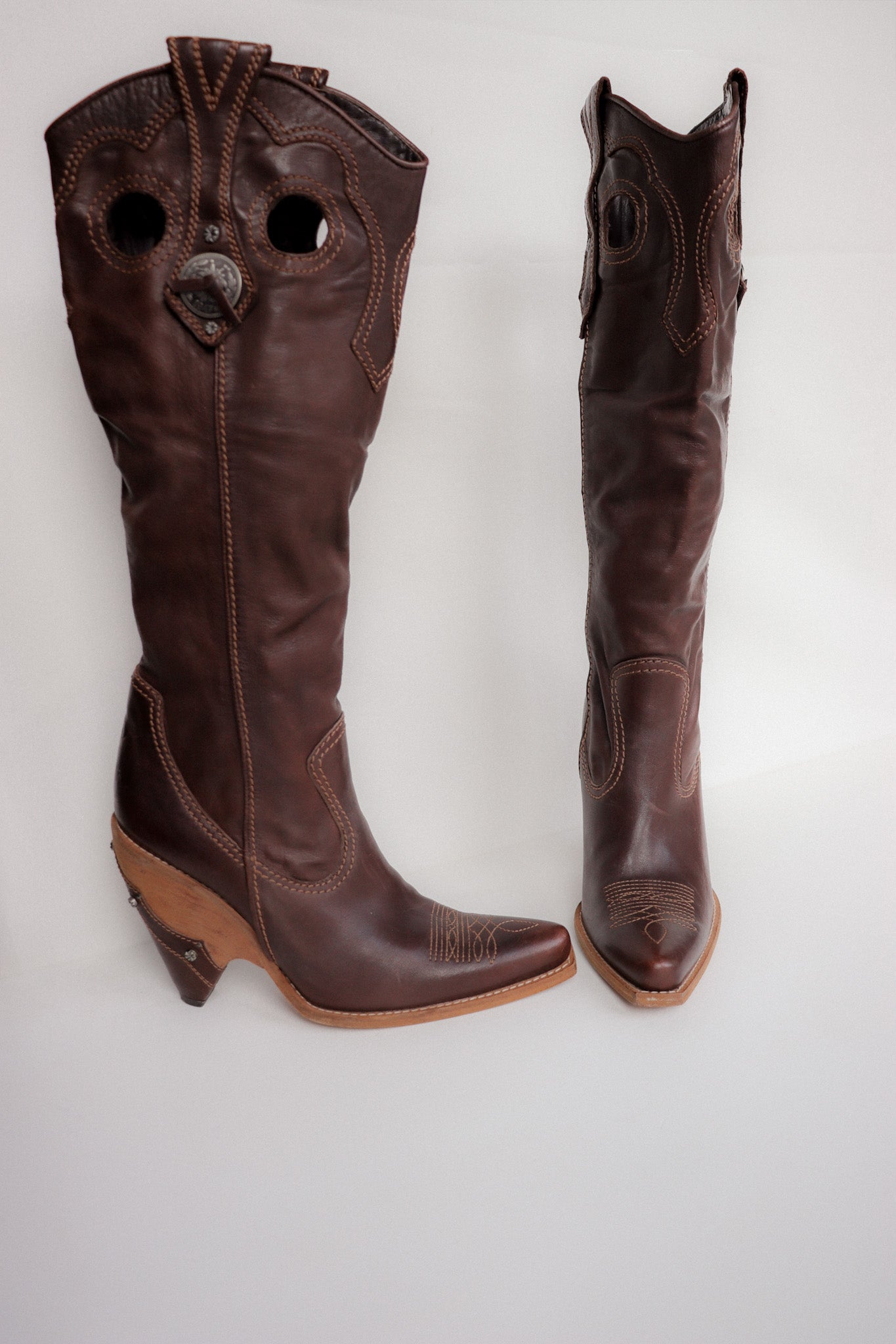 Vintage Dior Western Boots 39