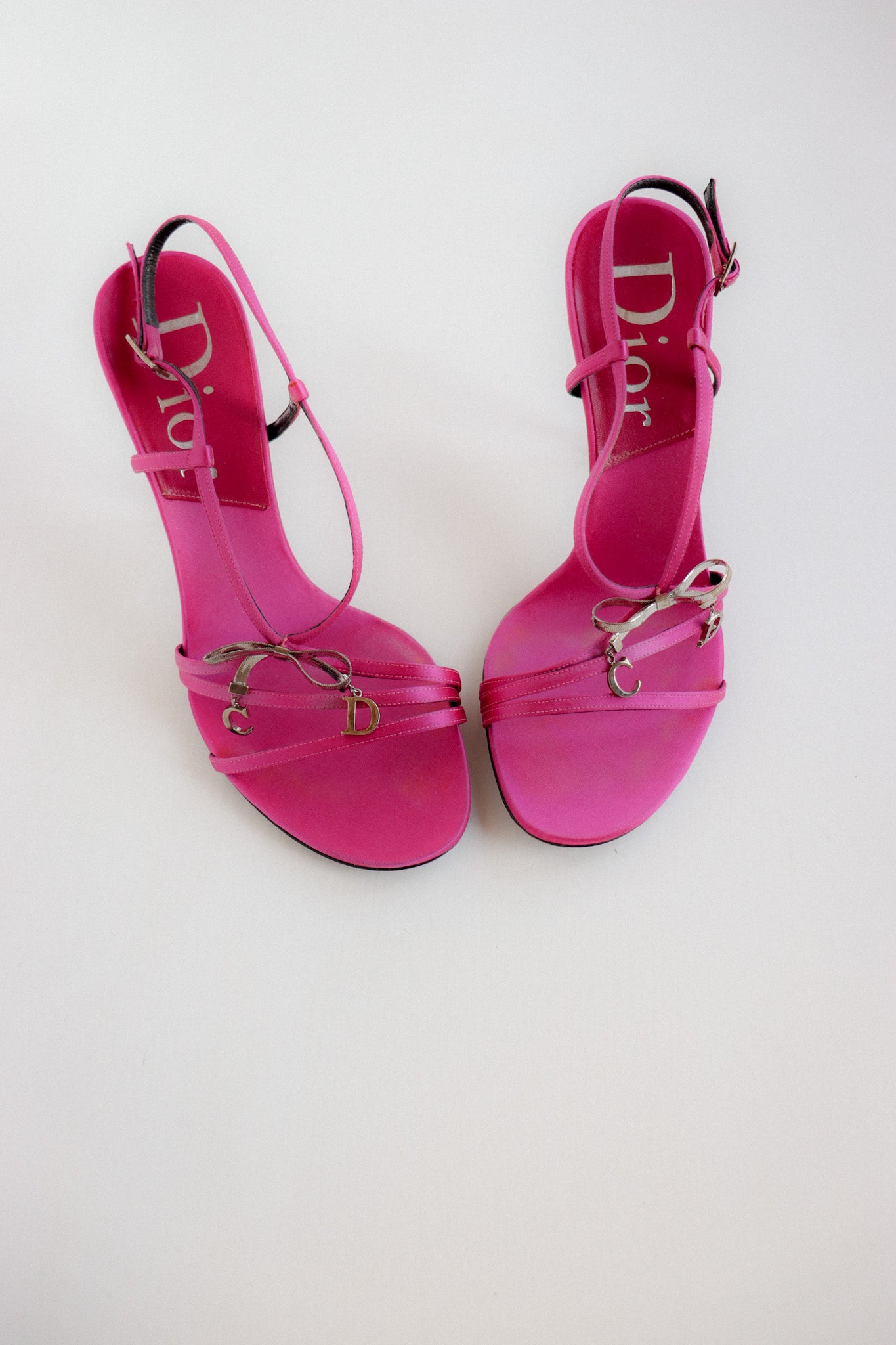 Vintage Dior Bow CD Heels 36.5