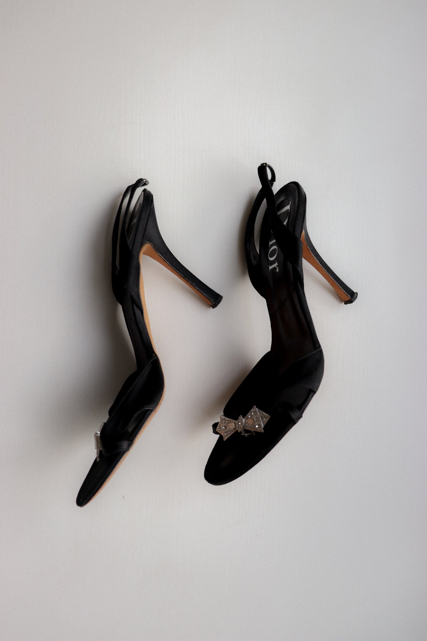 Vintage Dior Bow Sandals 39.5