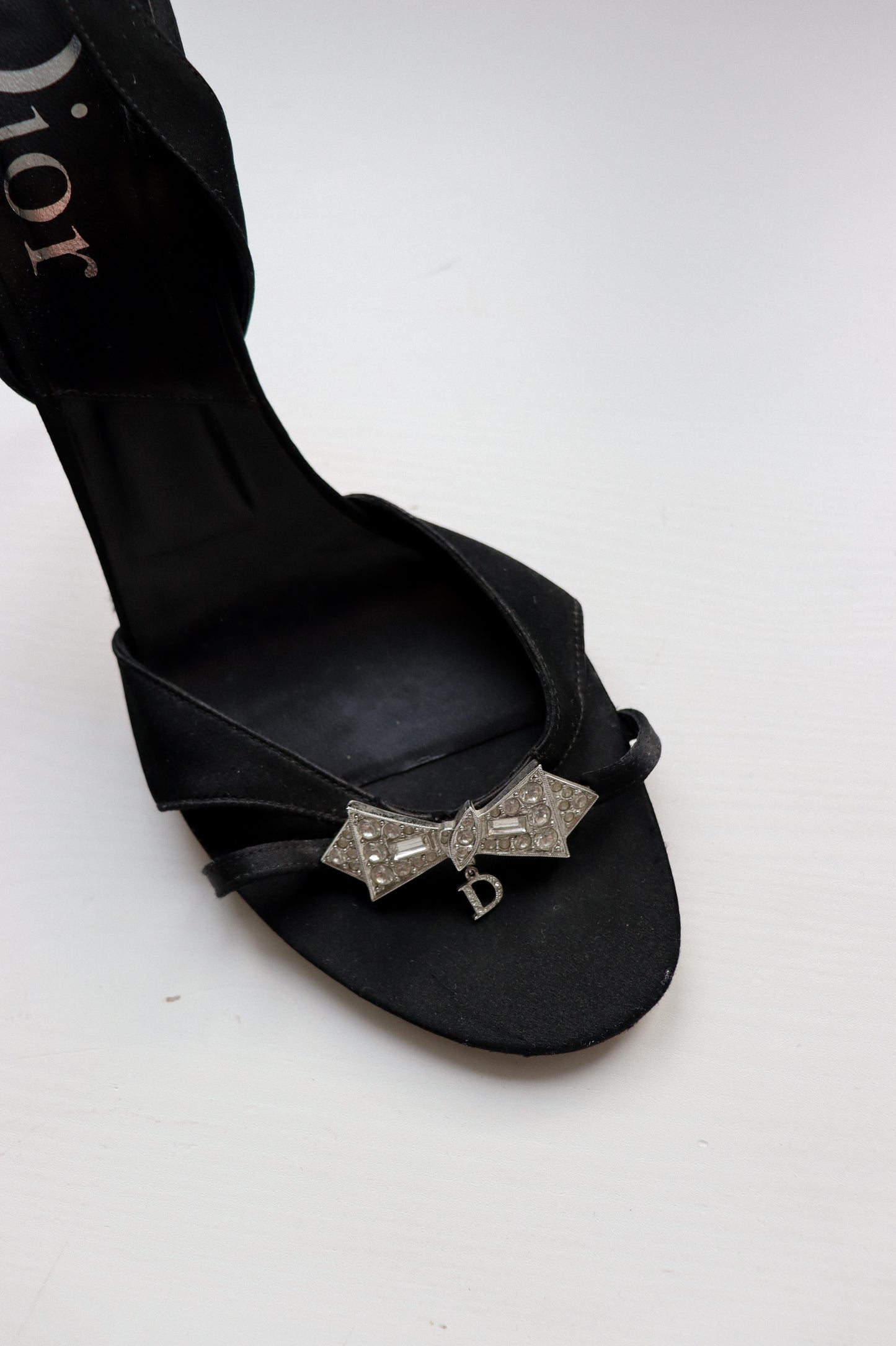 Vintage Dior Bow Sandals 39.5