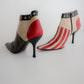 Vintage Moschino 'Stars and Stripes' Boots 39.5