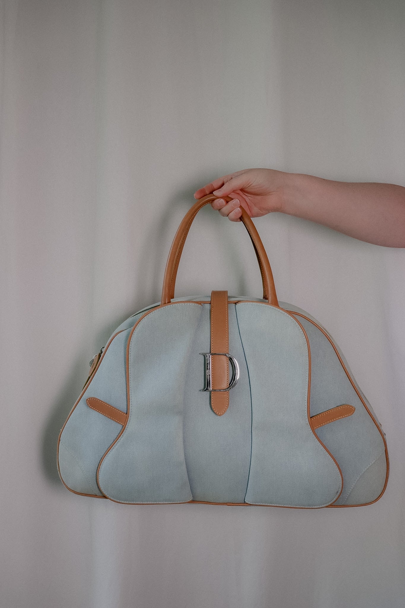 Vintage Dior Double Saddle Bag