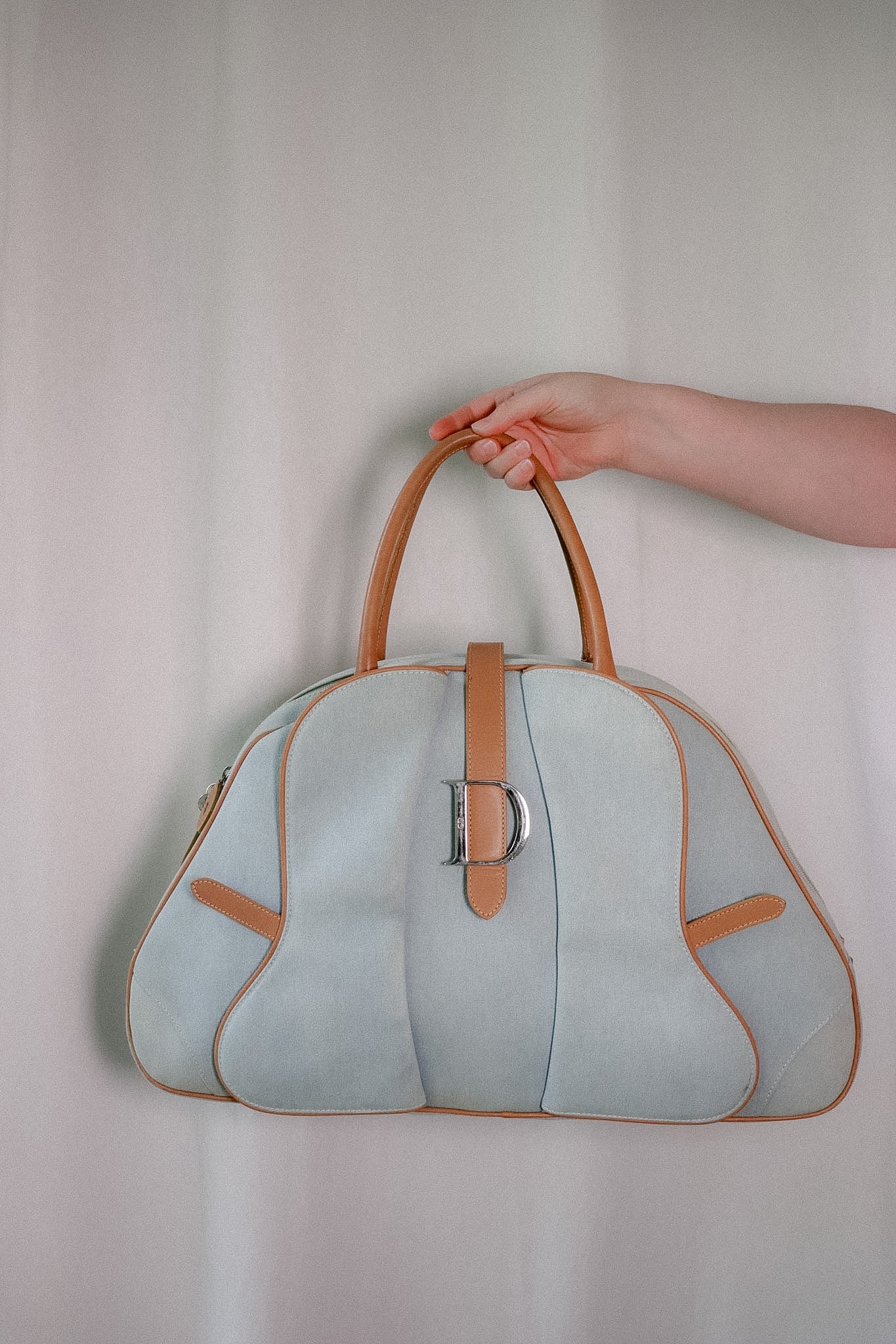 Vintage Dior Double Saddle Bag