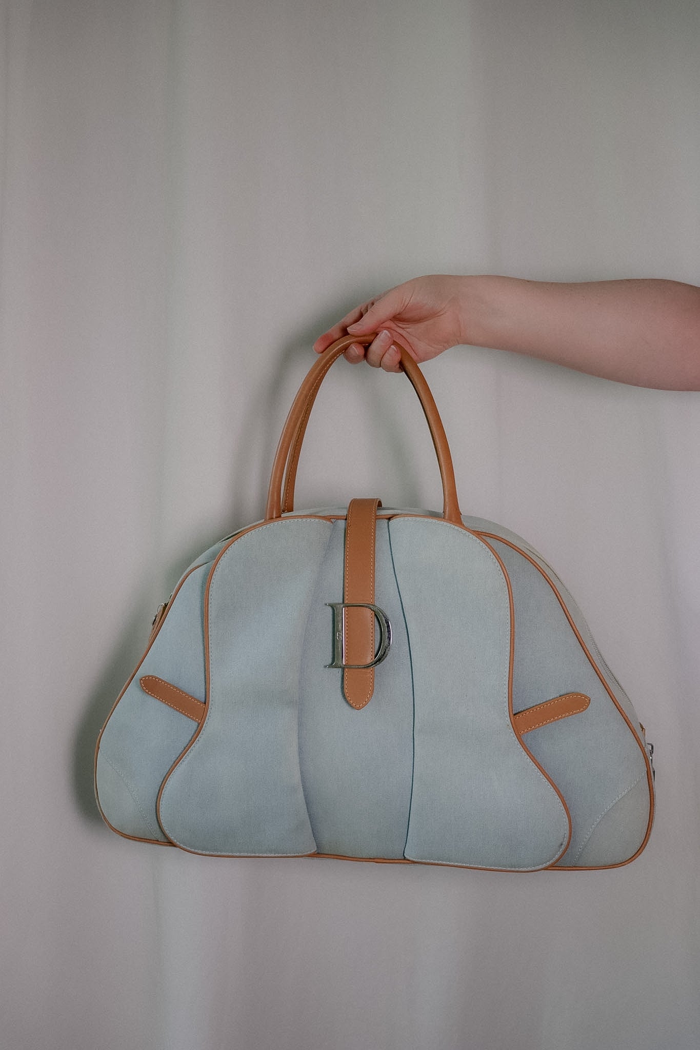 Vintage Dior Double Saddle Bag