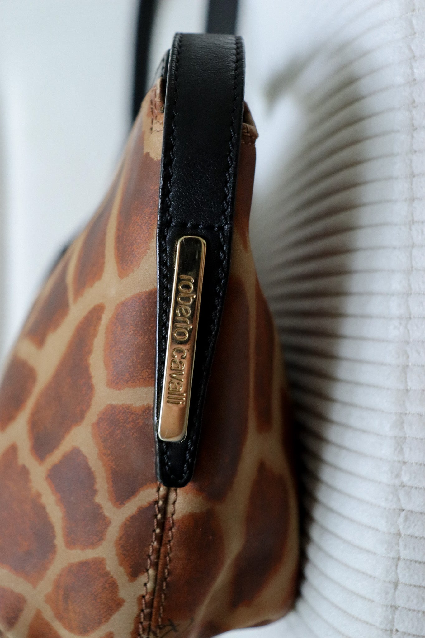 Vintage Roberto Cavalli east west bag