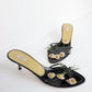 Vintage Prada Daisy Kitten Heels 40