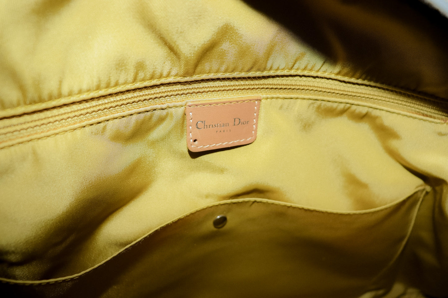 Vintage Dior Double Saddle Bag