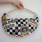 Vintage Versace Chaos Couture Half Moon Bag