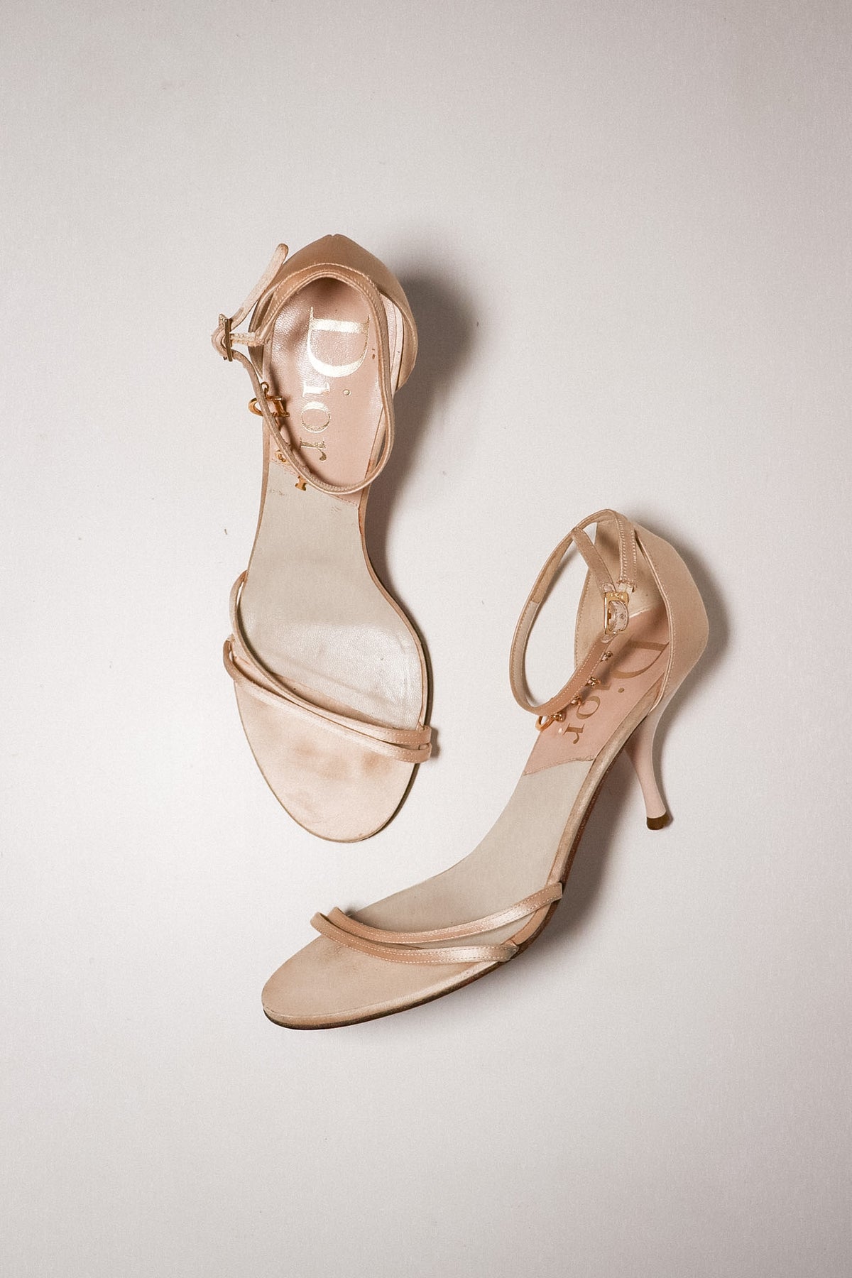 Vintage Dior Spell Out Sandals 37.5