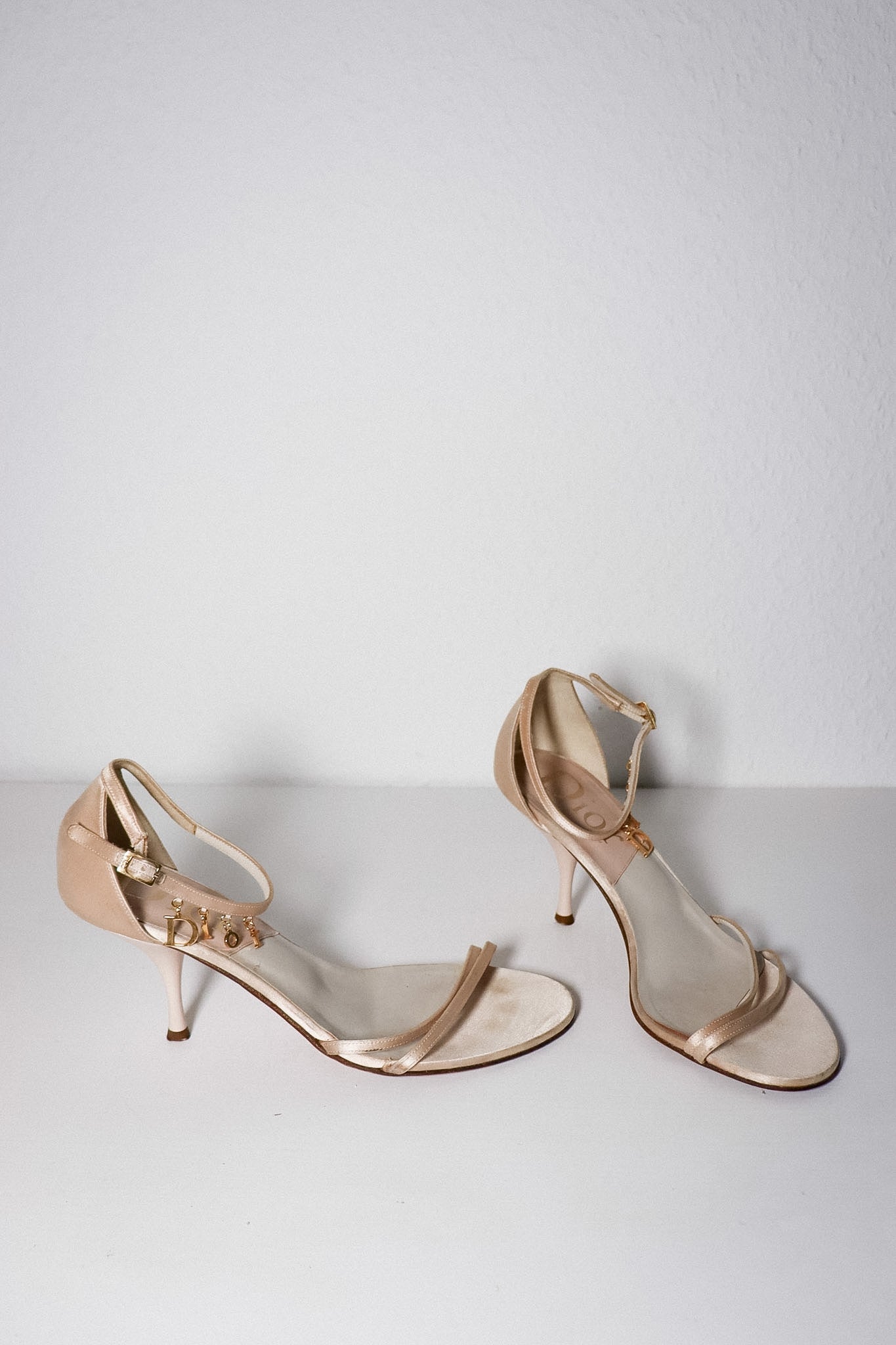 Vintage Dior Spell Out Sandals 37.5