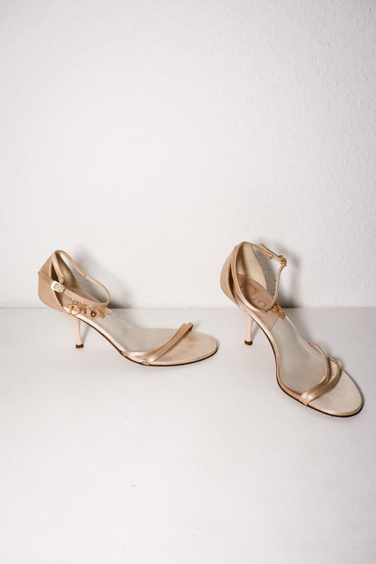 Vintage Dior Spell Out Sandals 37.5
