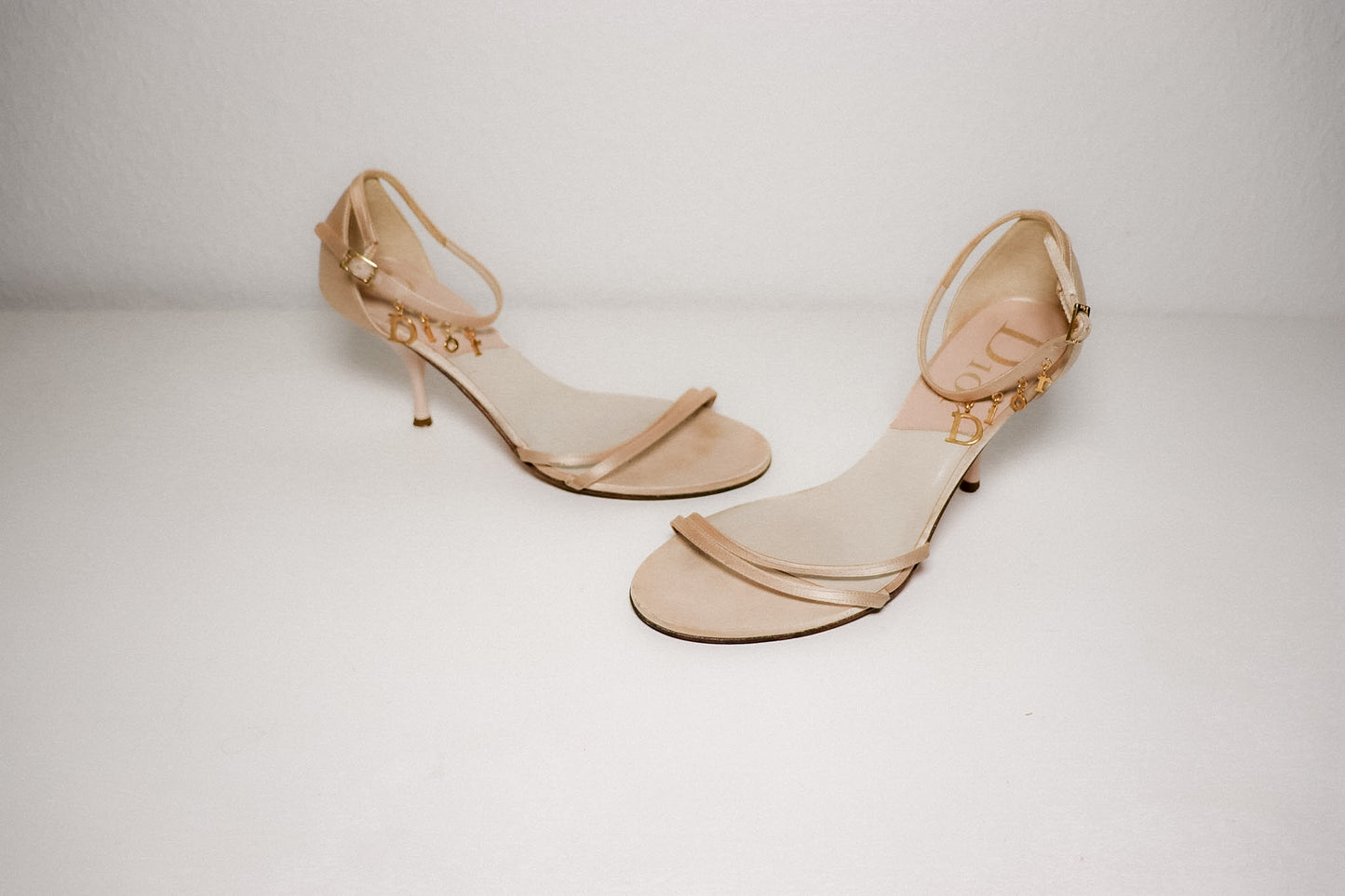 Vintage Dior Spell Out Sandals 37.5