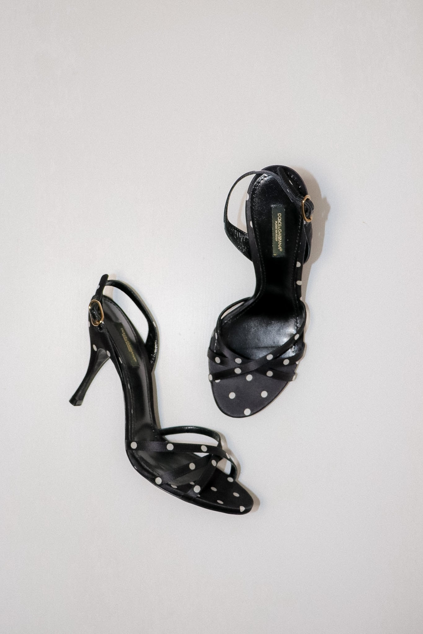 Vintage Dolce & Gabbana Polka Dots Heels 38.5