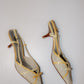 Vintage Louis Vuitton Kitten Heels 37