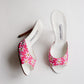 Vintage Manolo Blahnik Daisy Mules 38.5