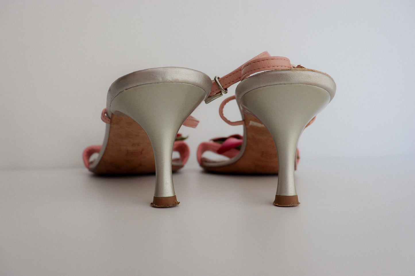 2015 'Crystal Flower' Sandals, Authentic & Vintage