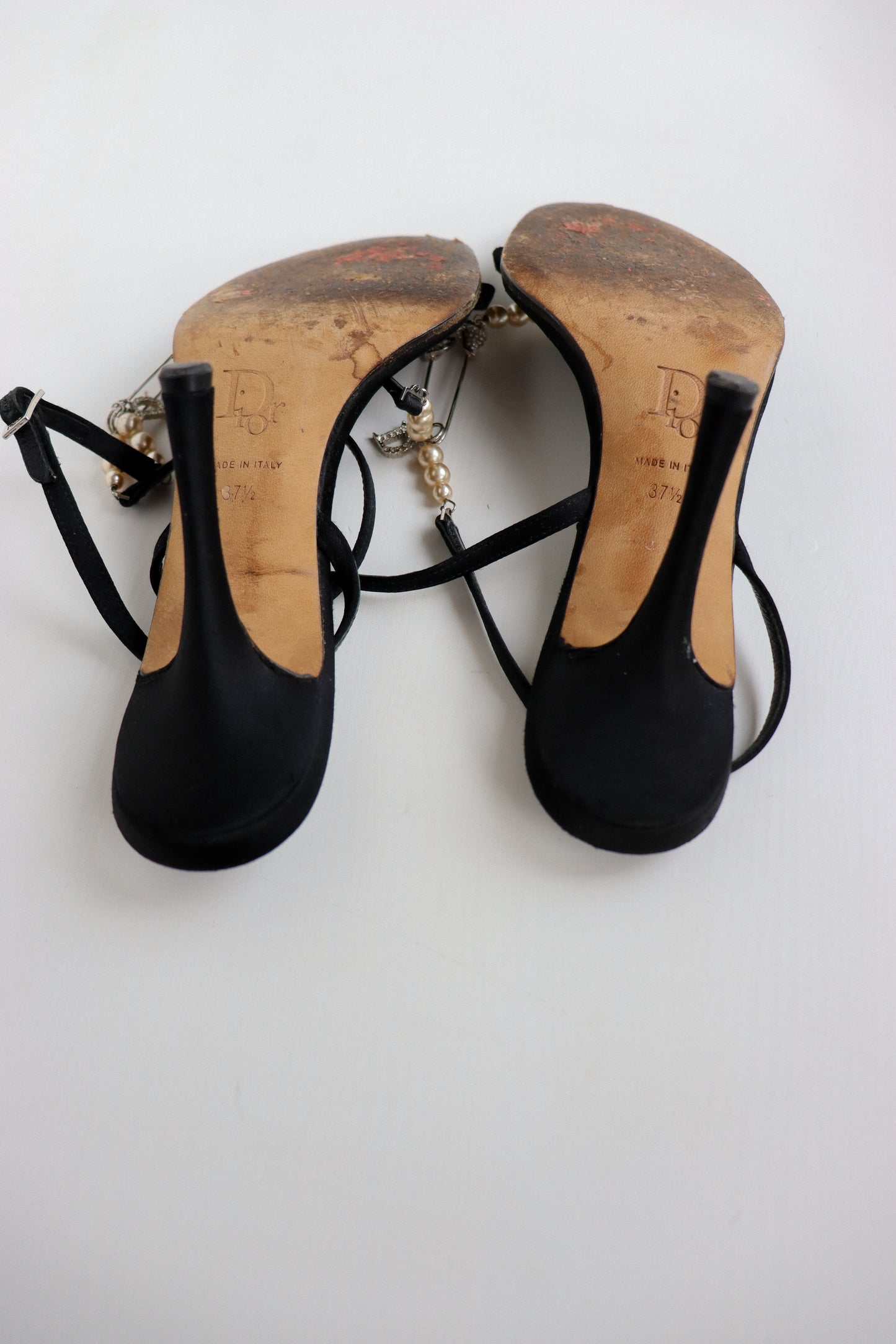 Vintage Dior Safety Pin Heels 37.5