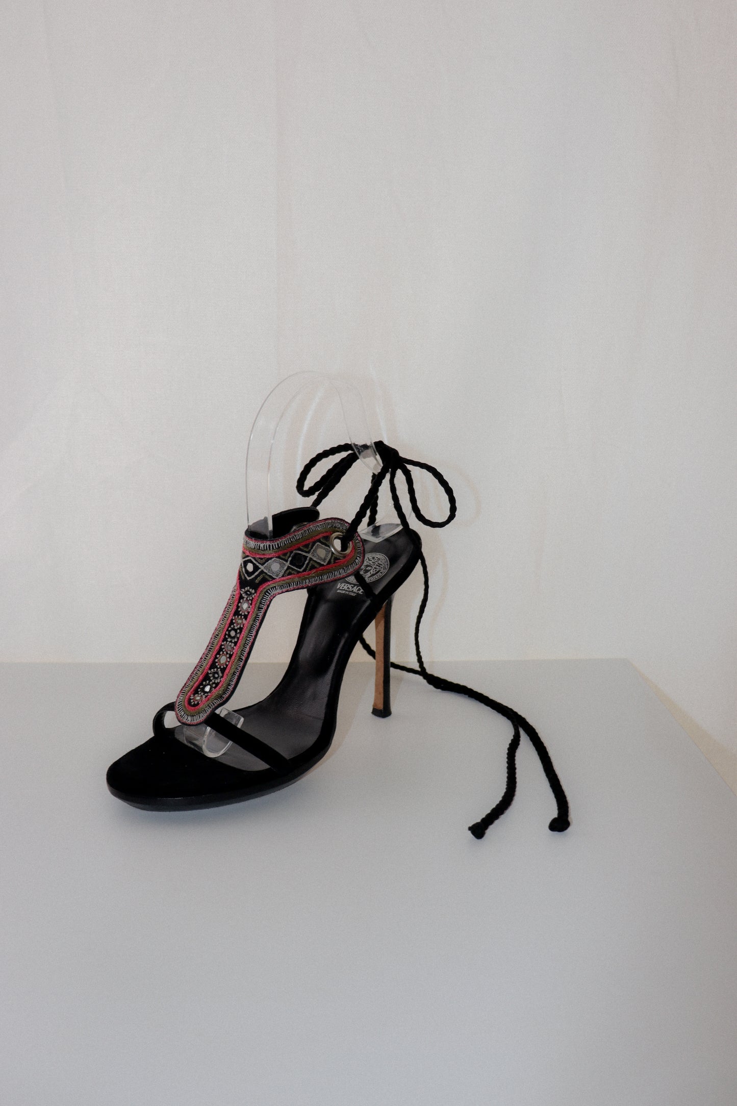 Vintage Versace Boho Heels 37
