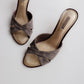 Vintage Louis Vuitton Denim Mules 38.5