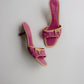 Vintage Louis Vuitton Denim Mules 37