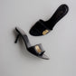 Vintage Gucci Tag Mules 36