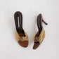 Vintage Donald Pliner Peace Mules US 9.5