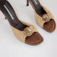 Vintage Donald Pliner Peace Mules US 9.5