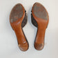 Vintage Louis Vuitton Denim Mules 38.5