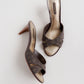 Vintage Louis Vuitton Denim Mules 38.5