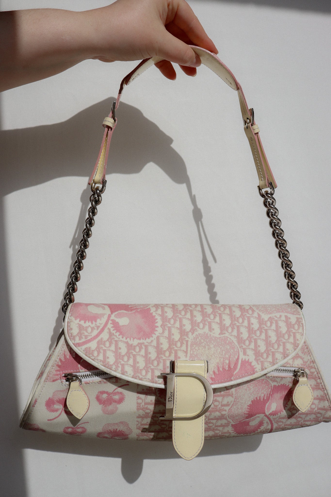 Dior cherry discount blossom saddle bag