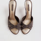 Vintage Louis Vuitton Denim Mules 38.5