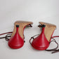 Vintage Prada Rose Sandals 40