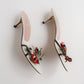 Vintage Prada Poppy Mules 37.5