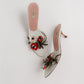 Vintage Prada Poppy Mules 37.5