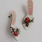 Vintage Prada Poppy Mules 37.5