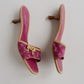Vintage Louis Vuitton Denim Mules 37