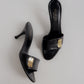 Vintage Gucci Tag Mules 36