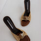 Vintage Donald Pliner Peace Mules US 9.5