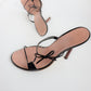 Vintage Gucci Bow Sandals 37