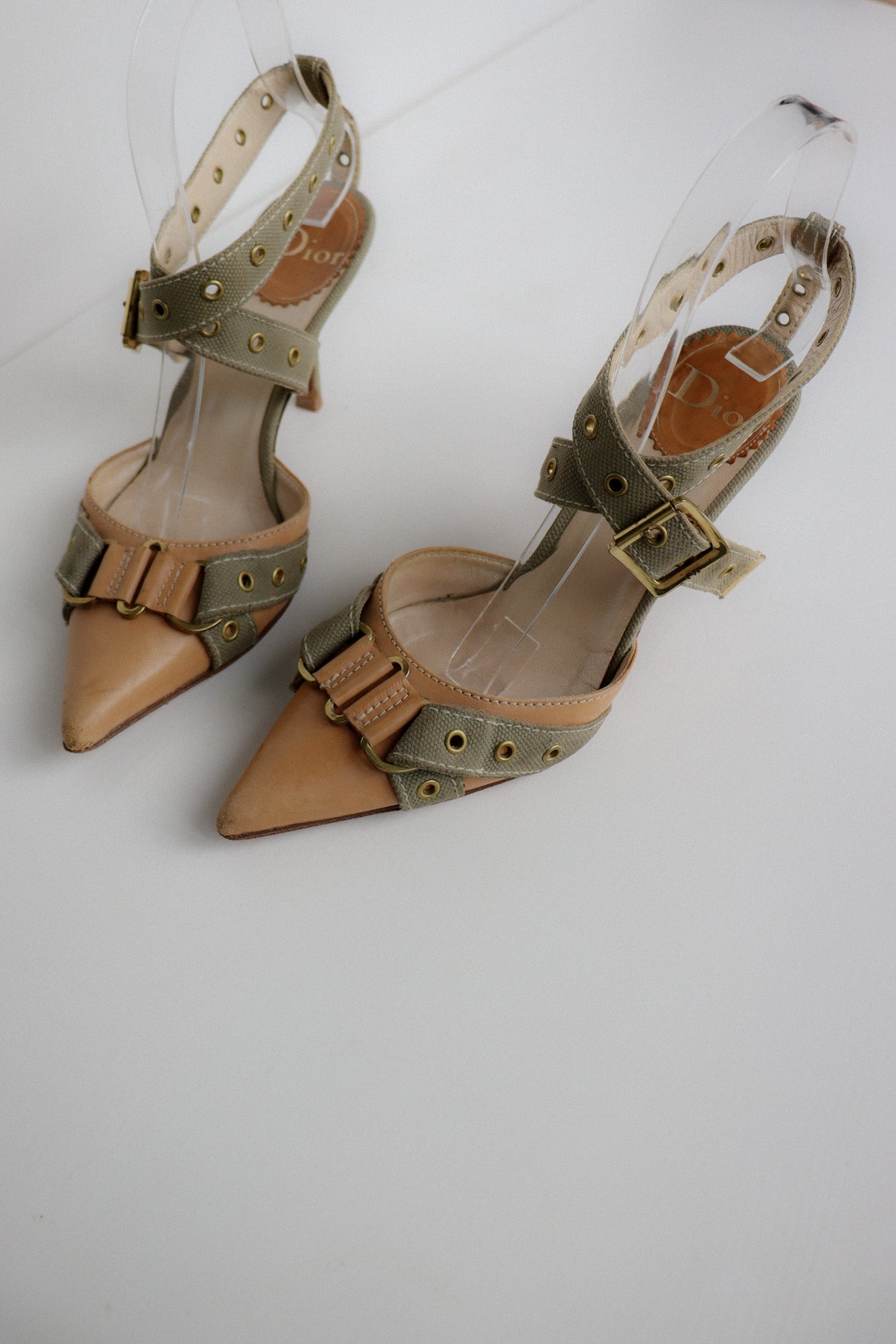 Vintage Dior Street Chic Heels 36