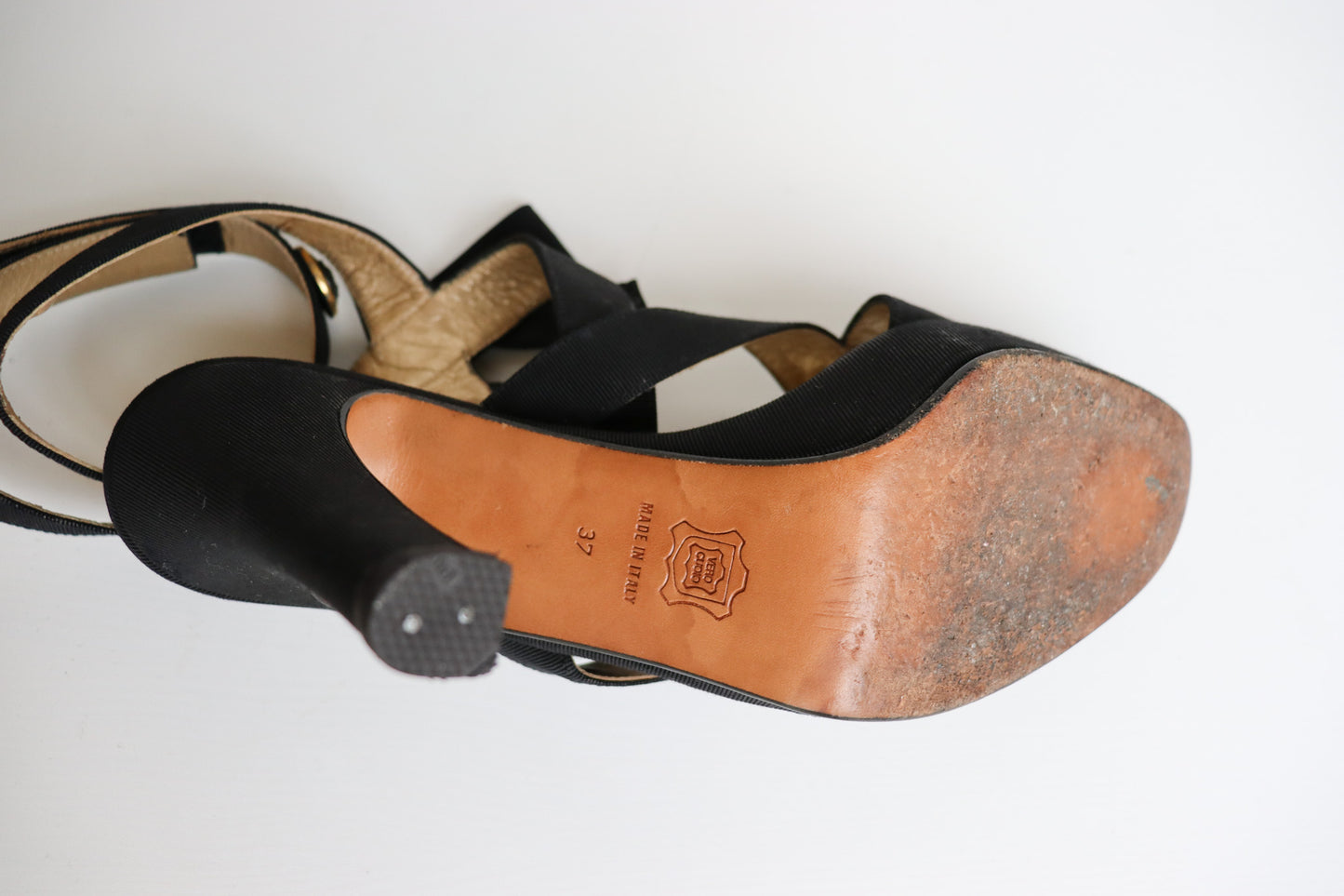 Vintage Gianni Versace Bow Sandals 37
