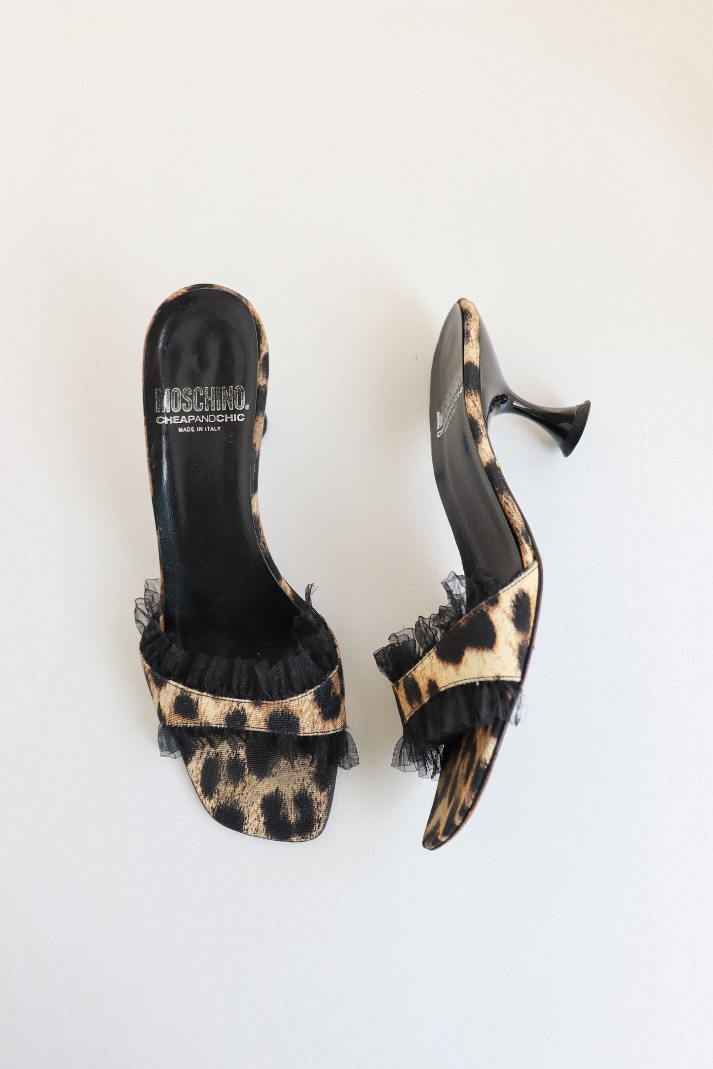 Vintage Moschino Leo Mules 36.5