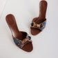 Vintage Gucci Bamboo Horsebit Mules 39